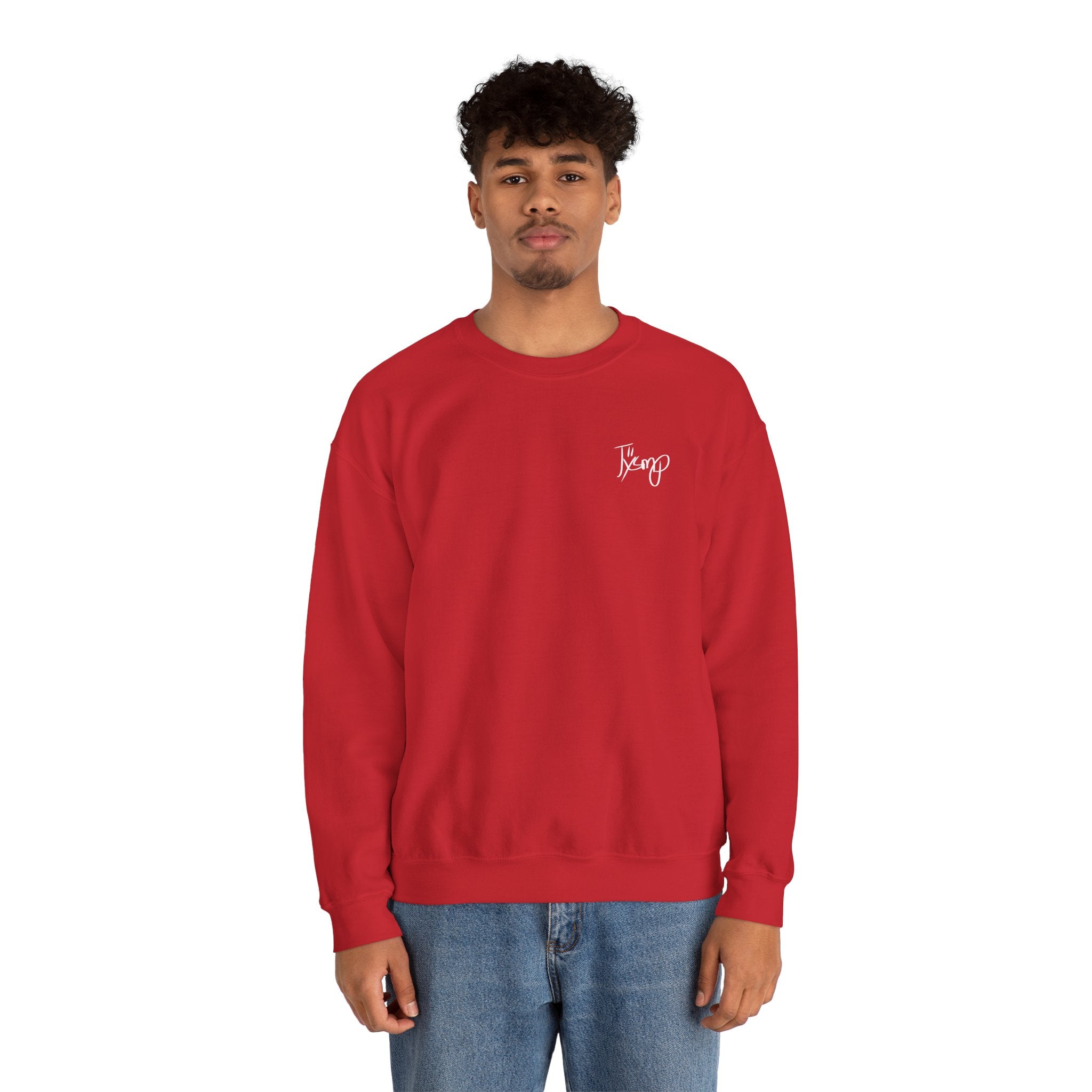 Tysmp Basic Sweater Red