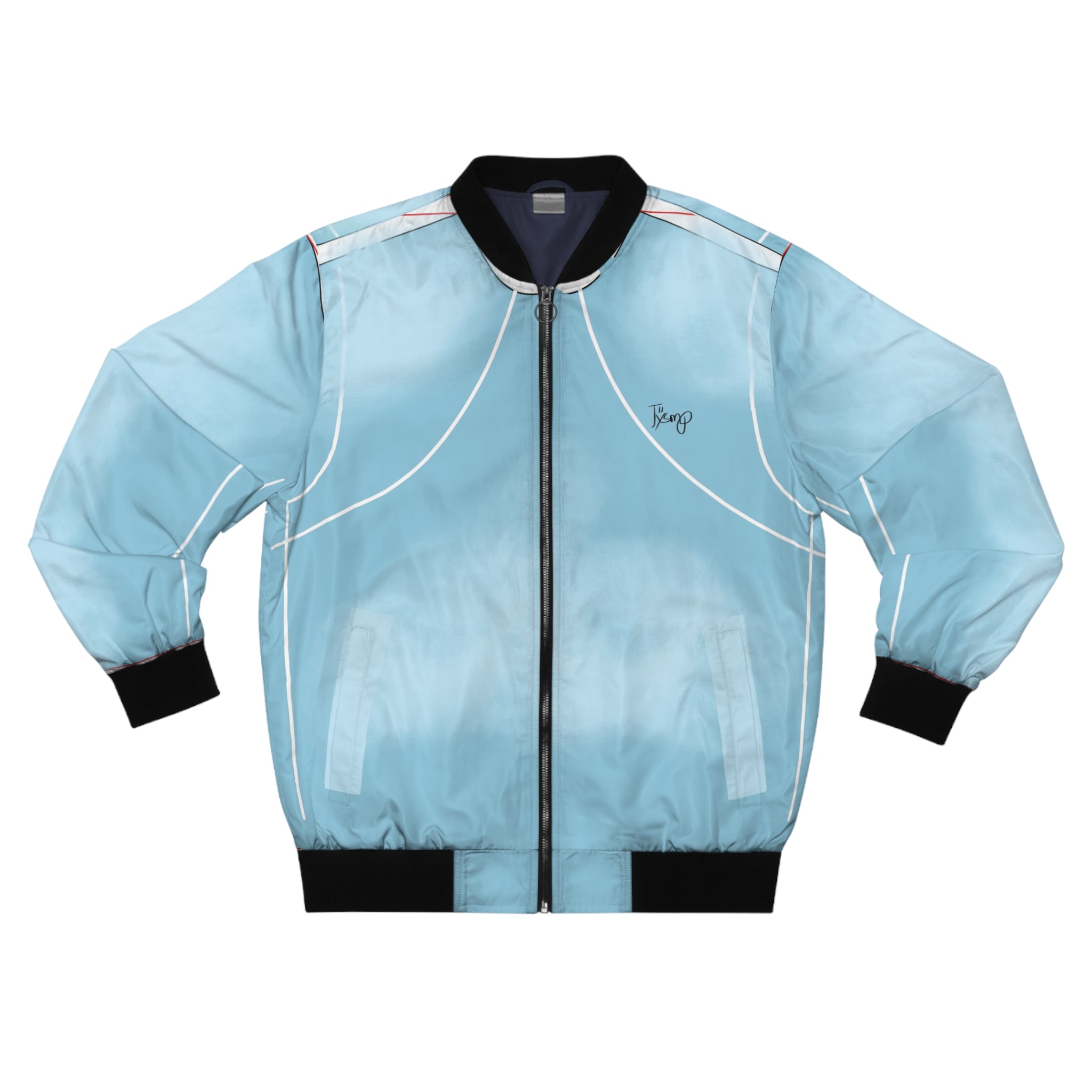 Tÿsmp Sky Blue Bomber Jacket