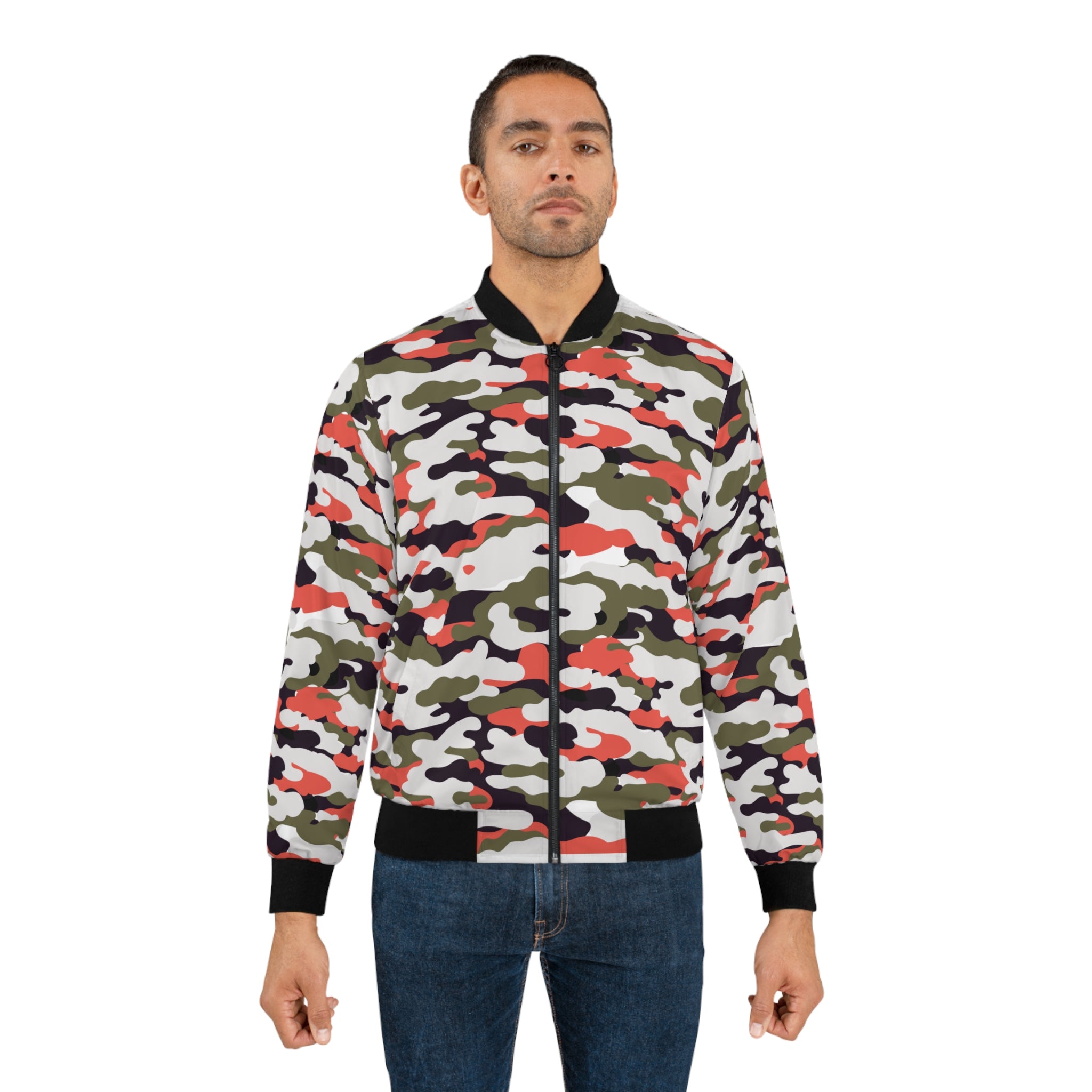 Tÿsmp Camo Cloud Bomber Jacket