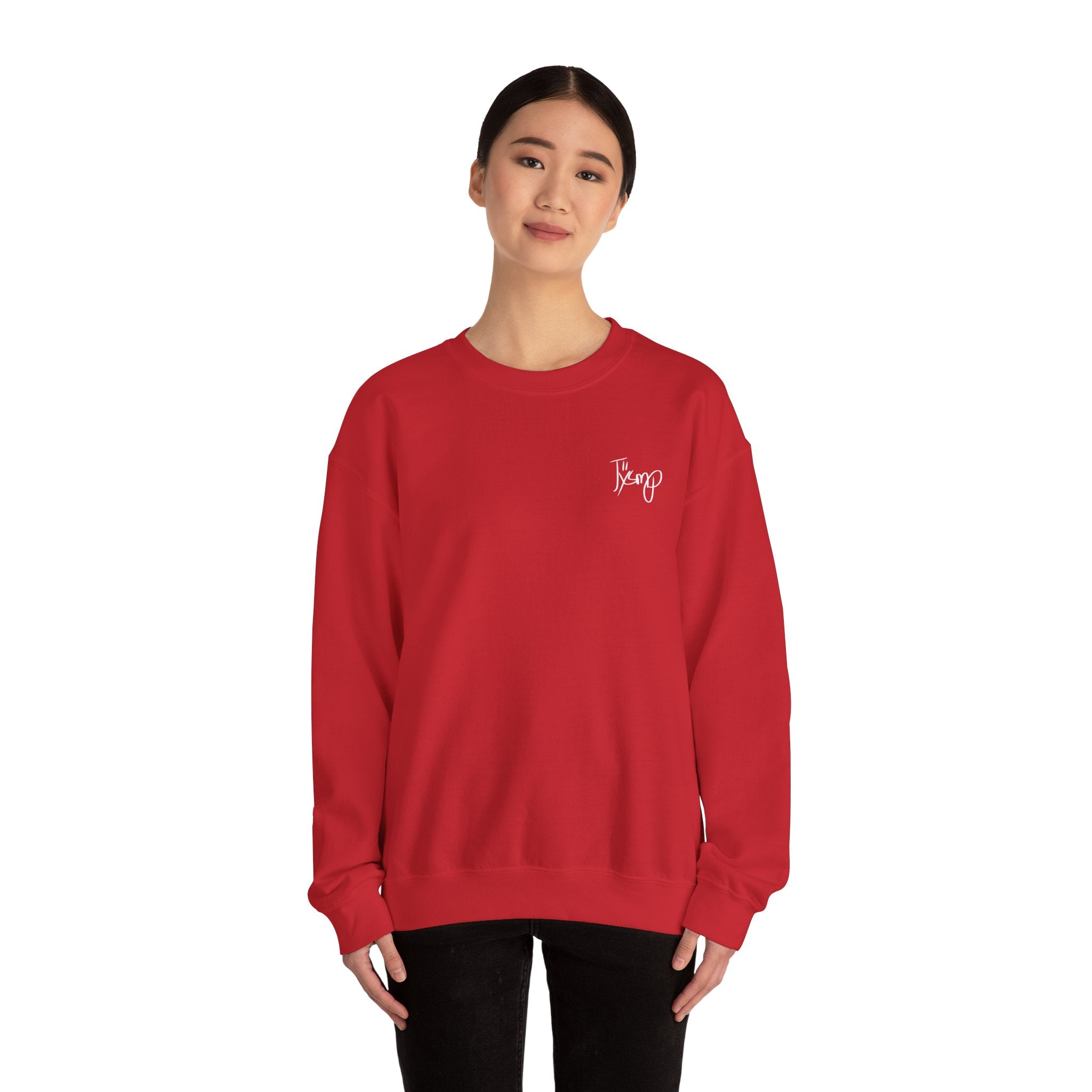 Tysmp Basic Sweater Red