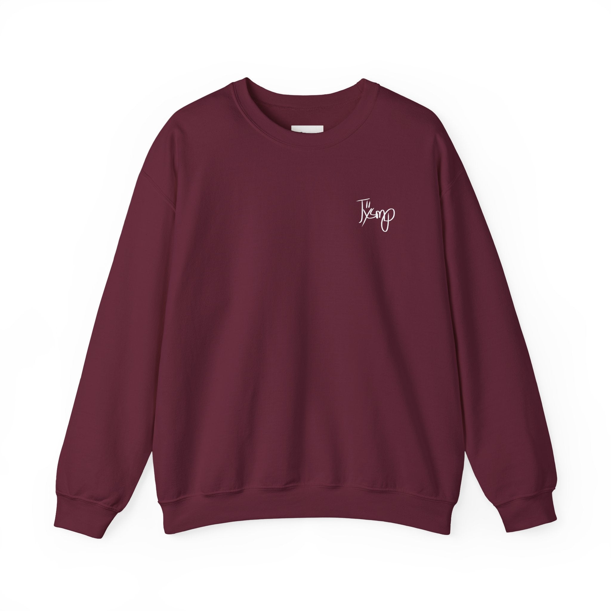 Tysmp Basic Sweater Maroon